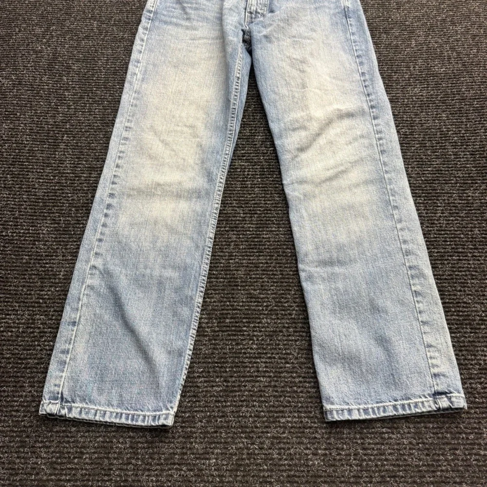 Levis 514 Straight Leg Jeans Light Wash Blue Denim Mens 32x32